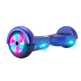 GlareWheel M2 Hoverboard Light Up Wheels Bluetooth Blue