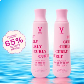 V&Co. Beauty Curly Hair Conditioner with Peptide Technology, 12 oz, Sulfate Free Conditioner for Naturally Curly Hair, Gentle, Color Safe Conditioner | V&CO