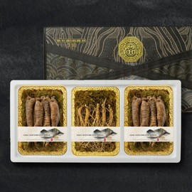 Myeongga Premium Genuine Edition VIP Gangwon-do Wild Ginseng 5 Roots + Sand Duck 200gX2 Pack / 명가일품 정품 에디션VIP 강원도 산양삼5뿌리+산더덕 200gX2팩