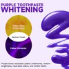 Purple Toothpaste for Teeth Whitening, 30 ml Colour Corrector Purple