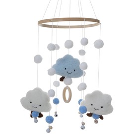 Baby Mobile Hanging Bed Bell Newborns Baby Wind Chime Children s Room Cloud Mobile Wind Chime for Baby Bed Cot