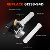 Fuel Valve Petcock with Male Thread Compatible with Harley FLST