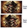 Pirate Flag – Jolly Roger Crossed Swords with Pirate Map