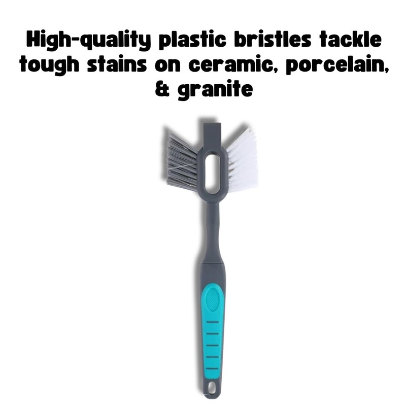 Invero 2 In 1 Tile & Grout Cleaning Brush Ideal