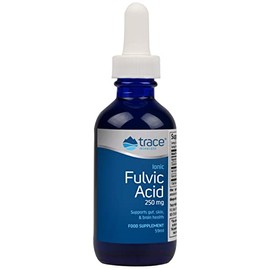 Trace Minerals Trace Minerals Fulvic Acid | Liquid Ionic Fulvic Acid | 250 mg | Intestine, Digestion, Skin, Brain | Mineral Complex 72+ Minerals and Trace Elements, pH Balance, Muscle Endurance, Hydration