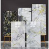 High Gloss 3D Self-Adhesive Wallpaper Waterproof Wall Panel Modern Peel