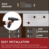 Generator Interlock Kit Compatible with Square D QO or Homeline