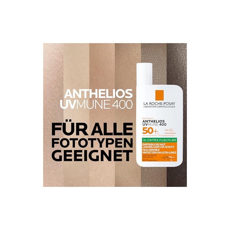 La Roche-Posay Anthelios Oil Control Fluid Without Fragrances UVMune 400