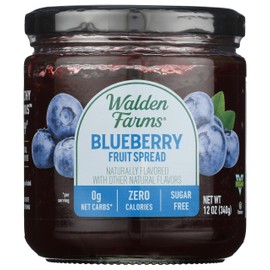 Walden Farms Blueberry Fruit Spread Calorie Free 12oz