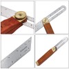 1 PCS Adjustable Carpentry Square Bevel Gauge Sliding T Bevel