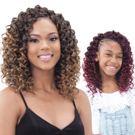 MULTI PACK DEALS! FreeTress Crochet Braids Gogo Curl Jr (1-PACK, 4)
