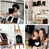 Scratch Paper Art Set, 30 Sheets Black Coated Scratching Board,