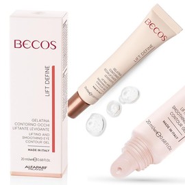 Becos Gelatin Contour Eye Liftant Smoothing 20 ml - Gives an Instant Firming Effect and Helps Lift the Eyelid Crease, Counteract Wrinkles and Signs of Ageing.