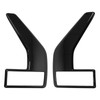 ApplianPar 2Pcs Gloss Black Front Driver and Passenger Side Fender
