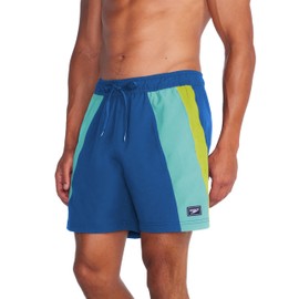 Speedo Men's Swim Trunk Mid Length Redondo Stripe