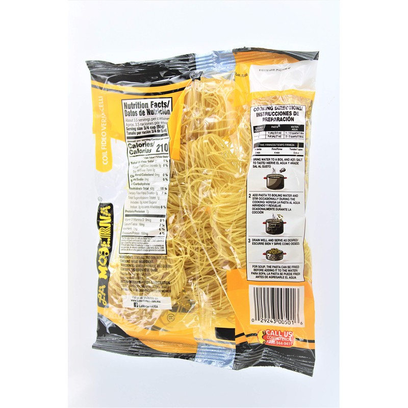 La Moderna Pasta Vermicelli Coiled