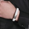 Dsnyu Bangle for men, colourful men's bracelets with magnetic clasp,