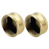 Gatuida 2pcs Garden Hose Cap Garden Hose Stopper 3/4 Inch
