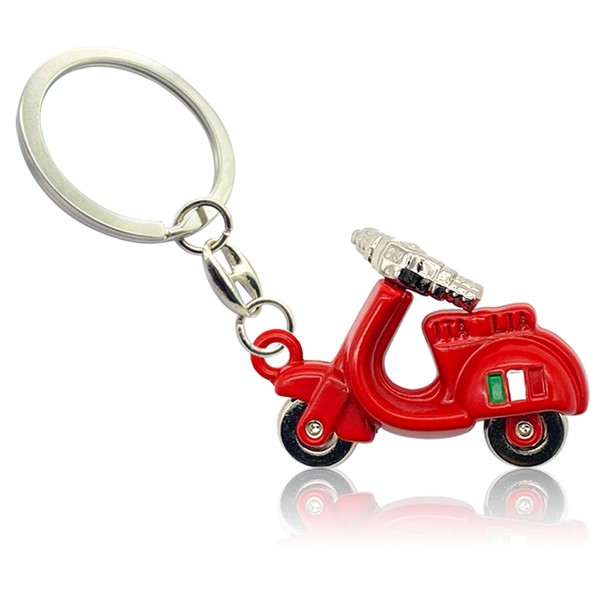 HAILIWEI Vespa Accessories for Vespa Scooters, Fun Italian Vespa Keychain