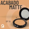 Maquillaje Compacto 15 Tonos Mate Q Bonita 10 Honey