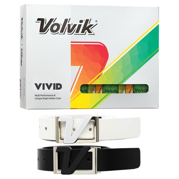 New Volvik Vivid Multi-Performance and 3-Piece Construction Unique Bright Matte