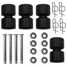 qin629 4 Pack Rollers Pins Washers Rings Replacement for GMNR925 Gorilla Lift Assist