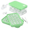 Ice Cube Tray, Ice Cube Tray with Lid and Container,