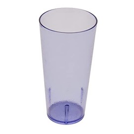 G.E.T. 6624-1-BL Heavy-Duty Plastic Restaurant Tumblers, 24 Ounce, Blue (Set of 12)