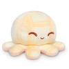 TeeTurtle - The Original Reversible Octopus Plushie - Tan Plaid