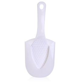 Arbor Home MXY Rice Paddle White Spatula Spoon with a Suction Cup Holder Can Adsorbed on Rice Cooker or Any Smooth Surface
