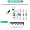 DEWIN Resettable Automatic Rearme Circuit Breaker, RCCB Automatic Reclosing Switch