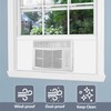 Flamorrow Window Air Conditioner Side Foam Panels, Indoor Window Air