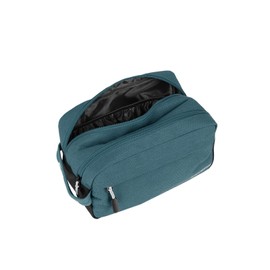 travelite Hand luggage cosmetic bag, luggage series Kick Off: Practical toiletry bag for holidays and sports, 26 cm, 5 litres, toiletry bag (26 cm/5 litres), 006920, petrol, 5 Liter