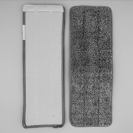 STARLYF Extra Microfibre Mop Pads for Mops, Universal Replacement Parts, 32 x 12 cm, All Types of Floors