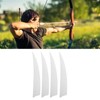 20pcs Feather Fletching High Speed Stable Flight Archery Arrows for