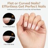 modelones Puntas de uñas de gel cuadradas extracortas, 360 uñas