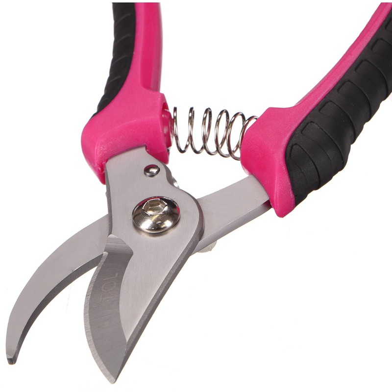 Garden Secateurs Pink One Stainless Steel 20 cm