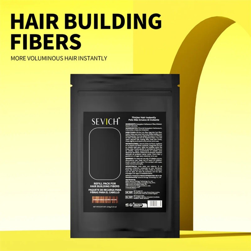 Harmei 100g Fibra Capilar Calvici Barba Cabello Envio Gratis