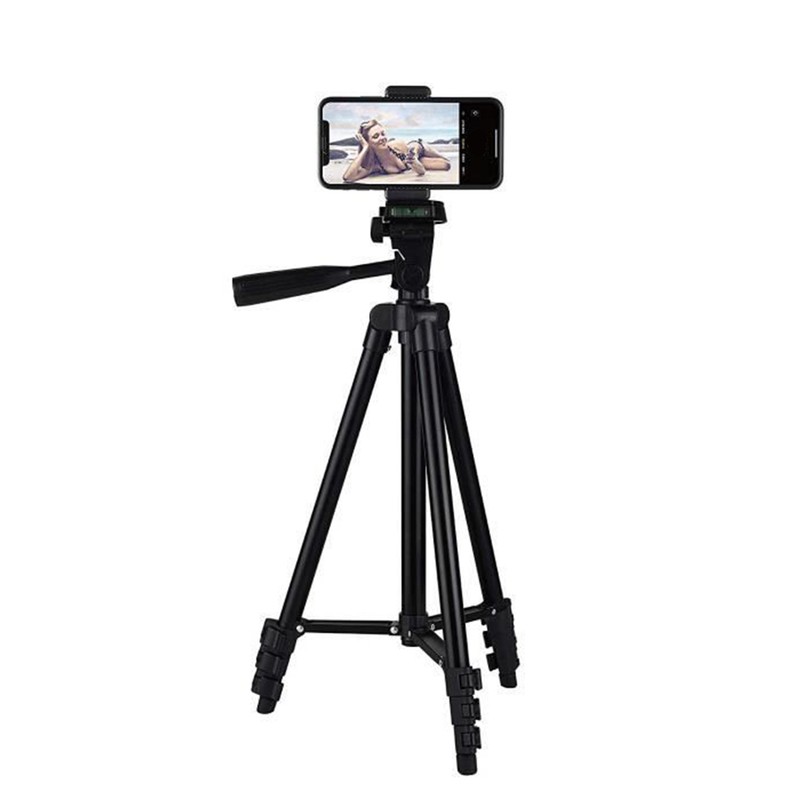 Phone Tripod Adjustable Aluminum Lightweight Smartphone Tripod Camera Tripod