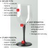 inthome Unbreakable Wine Glass - Foldable, Portable, Detachable, Collapsible, Outdoor,