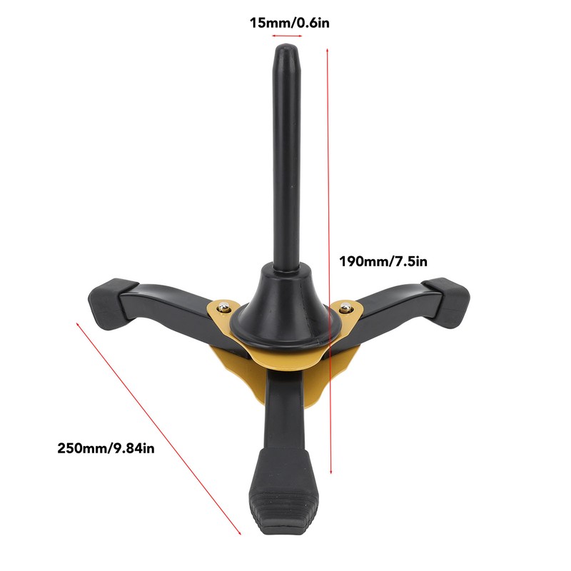 Flute Clarinet Stand Portable Anti Slip Foldable Rugged Oboe Holder