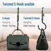 Blau Marité 10 x S-Shaped Hooks with Anti-Drop System. Length:
