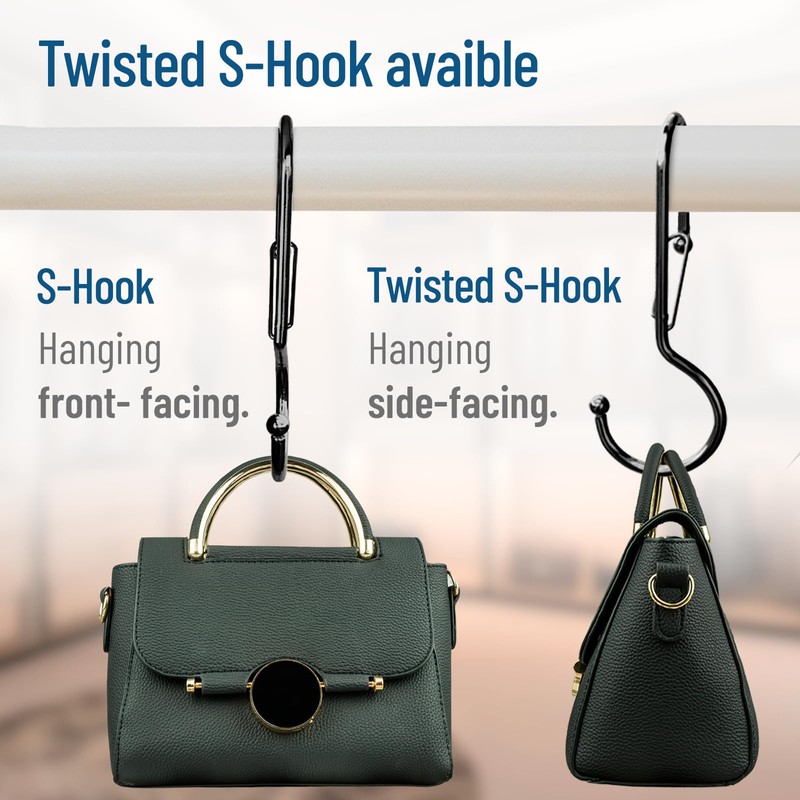 Blau Marité 10 x S-Shaped Hooks with Anti-Drop System. Length: