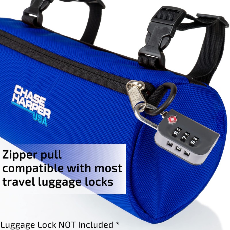 Chase Harper USA Bicycle Barrel Bag - Water-Resistant, Tear-Resistant, Industrial