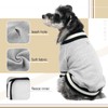 FUAMEY Dog Pullover Sweatshirt，Dog Winter Sweaters Warm Dog Clothes Dog