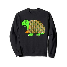 Pattern Shell Tortoise at a Snail Pace Sweatshirt