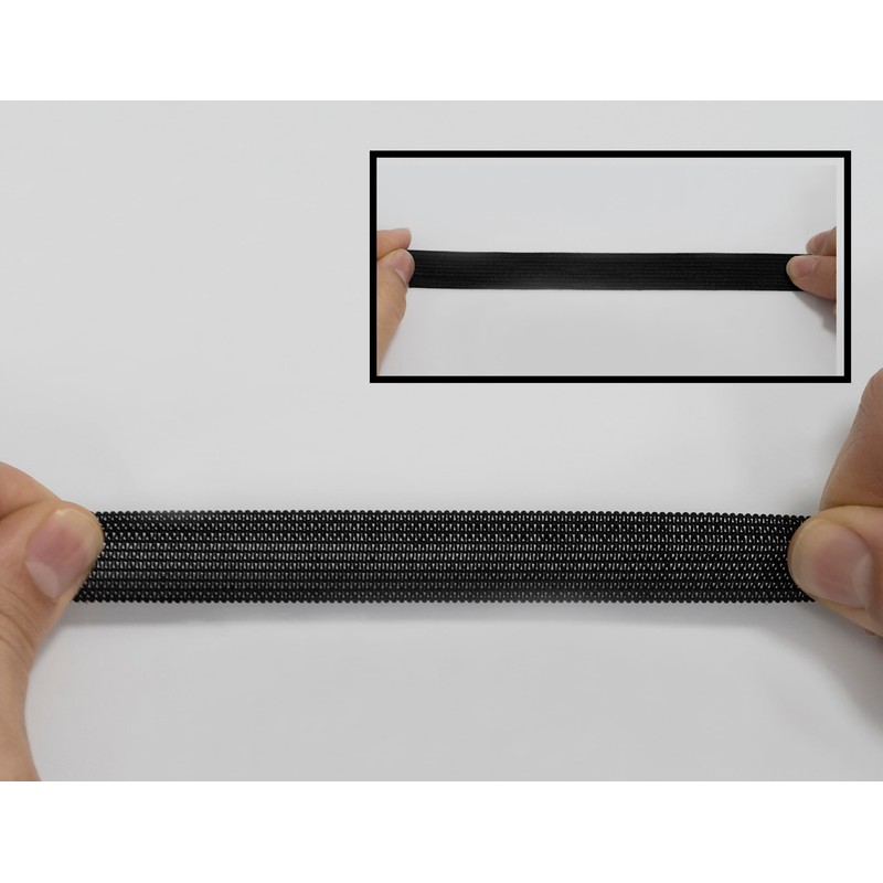 AERZETIX - C67546 - Flat Braided Elastic Band 5 Metres