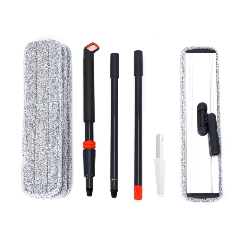 18 Professional Microfiber Mop Large Flat Mops for Floor Cleaning