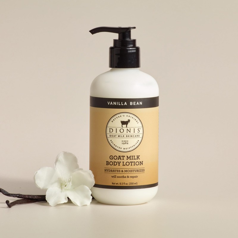 Dionis Goat Milk Body Lotion Vanilla Bean 8.5 oz (Pack