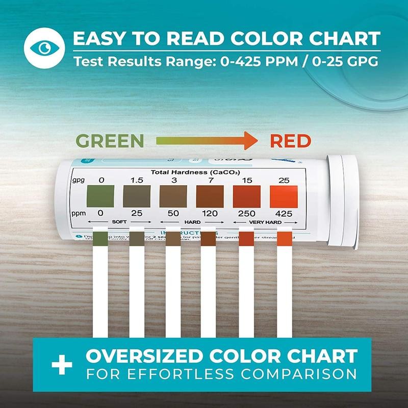 Varify Water Hardness Test Kit - 150 Hard Water Test